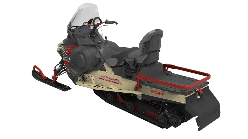 Snowcross 1000 A-Arms песочный 34 сзади-cor